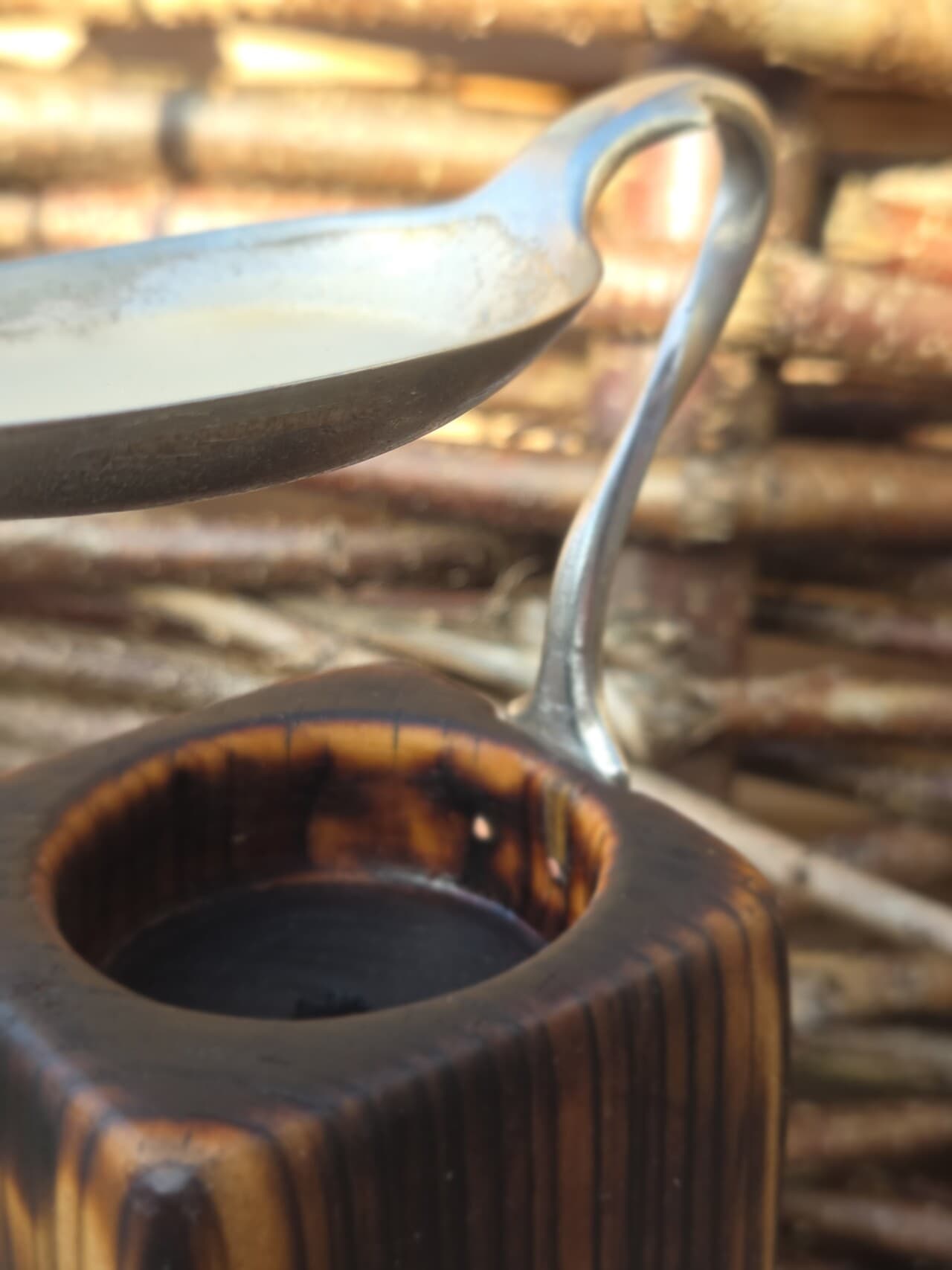 Vintage Spoon Oil & Wax Melt Burner | OWB-002, Copper Wire, made in Wotton-under-Edge, Gloucestershire, by Bough & Burrow - View 6