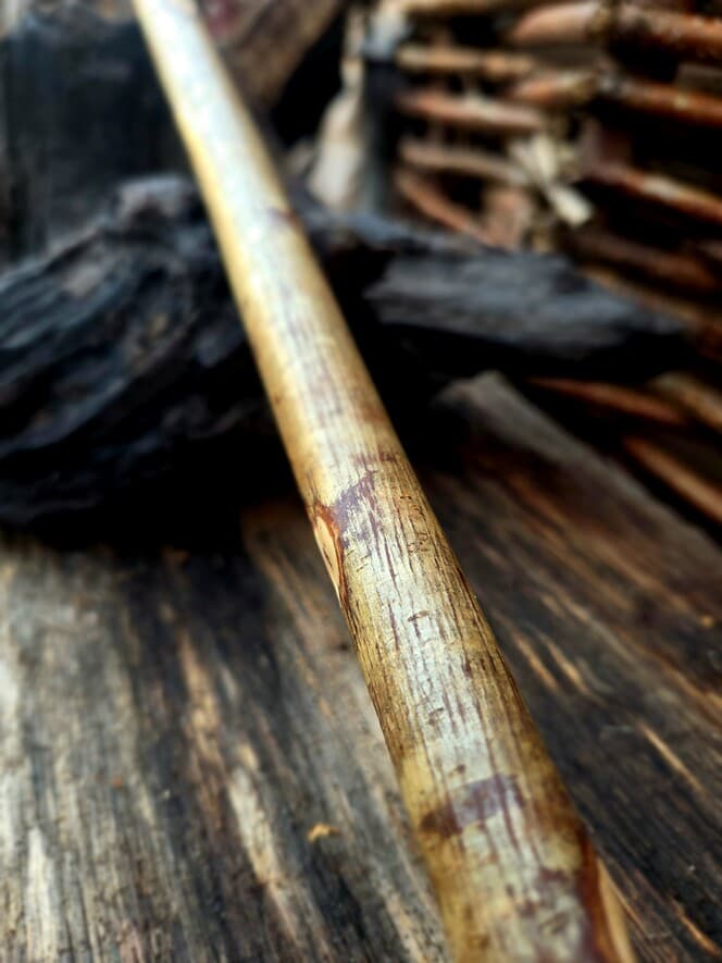 Slender Hazel Hiking Stick | HS-004, Hazel, made in Wotton-under-Edge, Gloucestershire, by Bough & Burrow - View 8
